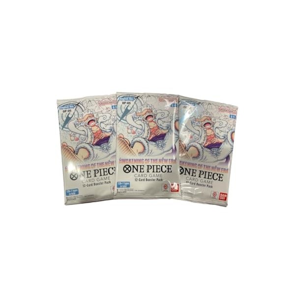 Heartforcards® One Piece - Awakening of The New Era - Booster Pack OP05 - Anglais - OVP emballage dorigine + protection d