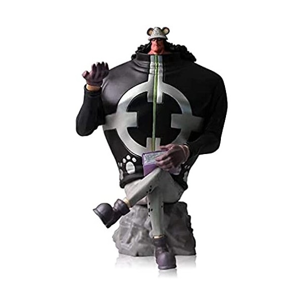 One Piece Anime Figure PVC Statue Bartholomew Kuma PVC Figure Version Position Assise 