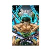 FUKITT Poster One Piece Roronoa Zoro 5 sur toile sans cadre 50 x 75 cm