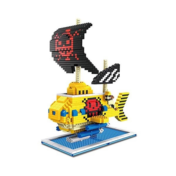 Micro Building Blocks, Anime Cartoon Nano Blocs de construction Modèle 3D DIY Mini Diamond Blocks pour enfants et adultes Cad