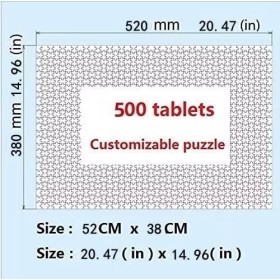 Puzzle 500 Pièces Poster Manga One Piece Adulte 52x38cm Puzzle Adulte Classique Puzzle 500 Pièces One Piece Manga Puzzle Adul