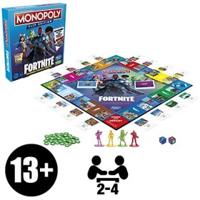 Monopoly Flip édition&nbsp;: Fortnite, Jeu de Plateau Monopoly inspiré du Jeu vidéo Fortnite, Jeux de Plateau pour Adolescents et 
