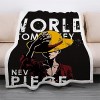 NECEHY Luffy One Piece Couvertures et Plaids 3D Imprimé Blanket Cartoon Anime Characters Couverture Souple en Peluche Flanell