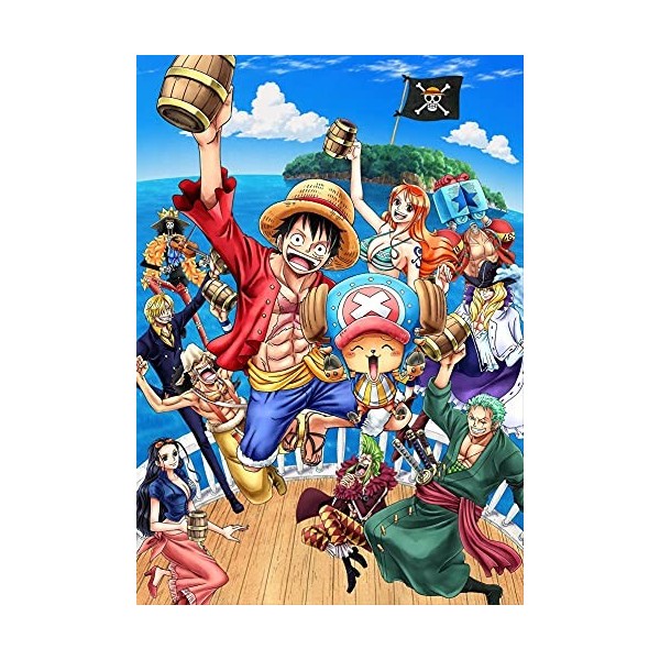 LORDOS Diamond Painting Kits, One Piece Poster Manga, Diamond Painting Complet, Diamond Art Dessin Animé, Painting Diamant Po