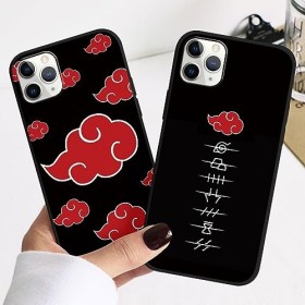 2 Pièces Coque pour Honor 90 Lite 5G 6.7 avec Anime Akatsuki Manga Cover Rouge 3D Imprimé Motiv Case Doux Antichoc Silicone
