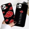 2 Pièces Coque pour Honor 90 Lite 5G 6.7 avec Anime Akatsuki Manga Cover Rouge 3D Imprimé Motiv Case Doux Antichoc Silicone