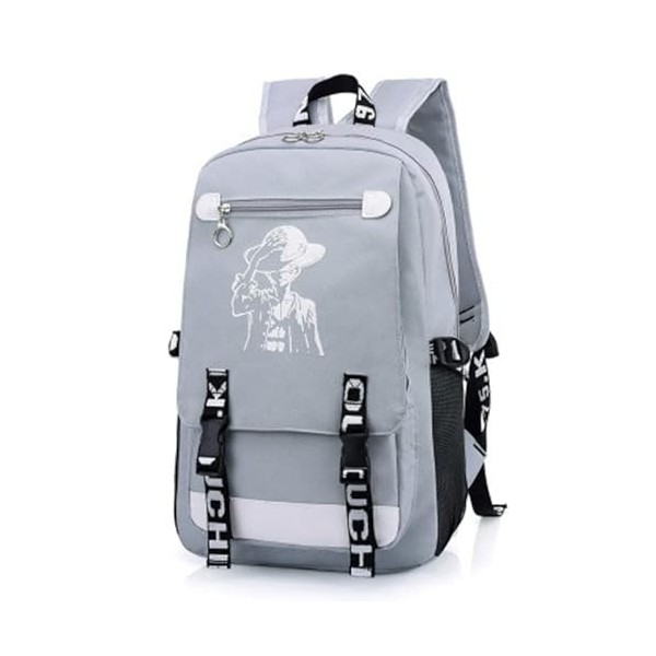 2022 Luffy One Piece Anime Sac À Dos Unisexe Dessin Animé Sacs Adolescents Sacs À Dos pour Ordinateur Portable Voyage Sac À B