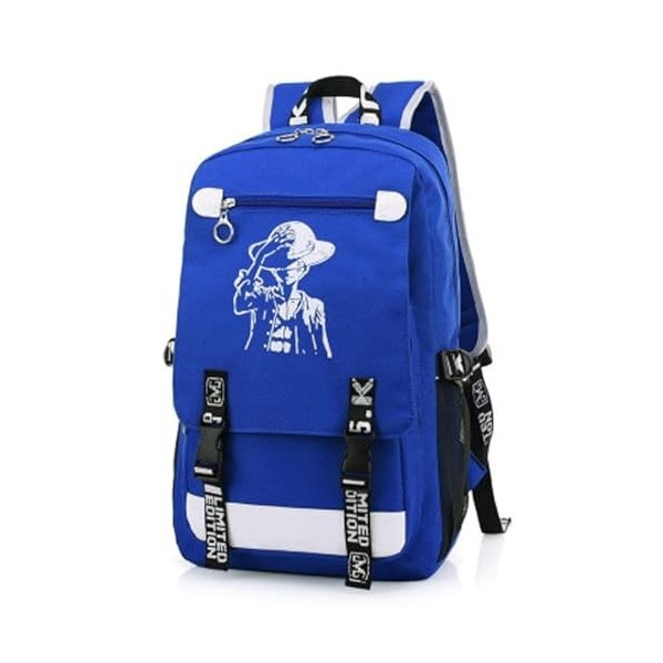2022 Luffy One Piece Anime Sac À Dos Unisexe Dessin Animé Sacs Adolescents Sacs À Dos pour Ordinateur Portable Voyage Sac À B