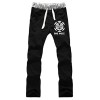 WANHONGYUE Anime One Piece Luffy Pantalons de Sport Jogging Adulte Cosplay Bas de Survêtement Sweatpants Trousers avec Poches