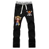 WANHONGYUE Anime One Piece Luffy Pantalons de Sport Jogging Adulte Cosplay Bas de Survêtement Sweatpants Trousers avec Poches