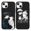 2 Pièces Coque pour Apple iPhone 15 6.1 Pouce, Anime Case Antichoc Doux TPU Silicone Protection Housse, Étui de Téléphone Man