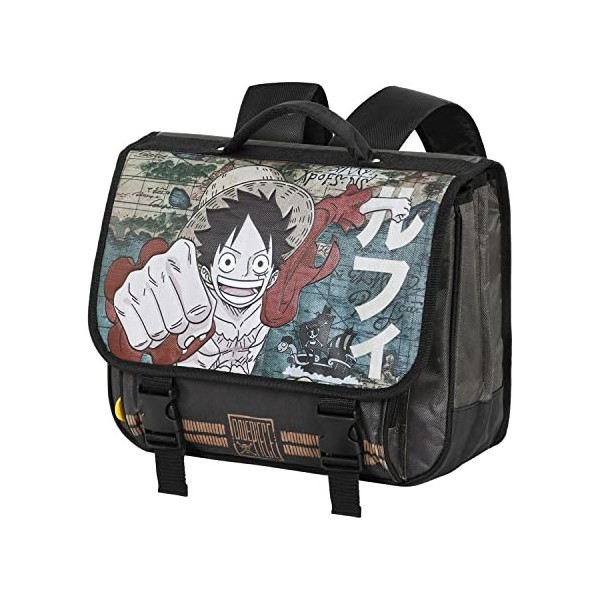 One Piece Map-Cartable 2.0, Brun