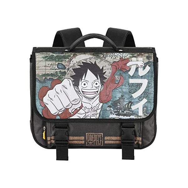 One Piece Map-Cartable 2.0, Brun
