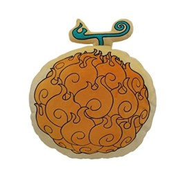 Hômadict Peluche Coussin Fruit du Demon One Piece 40 CM Mera Mera