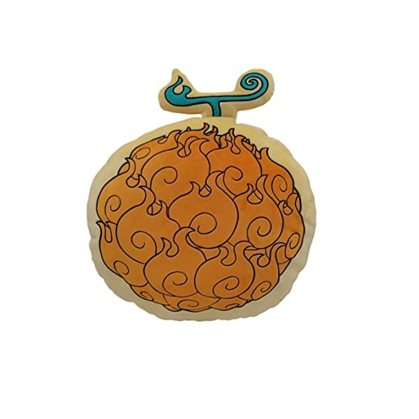 Hômadict Peluche Coussin Fruit du Demon One Piece 40 CM Mera Mera