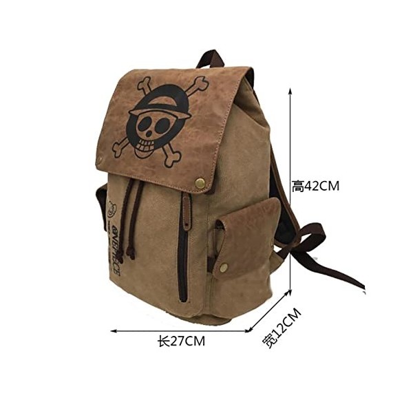 Anime One Piece Sac À Dos Toile Sac Sacs Décole des Filles Voyage Sac À Dos Ordinateur Portable Sacs Étudiant Cadeaux