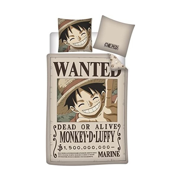 new discount 009OP-DVM Parure Housse de Couette One Piece + Taies doreiller One Piece, Beige