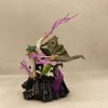One Piece Roronoa Zoro Figure 22cm, Anime Three Knives Big Thousand World Land of Wano Country Style Kimono Model Figurine