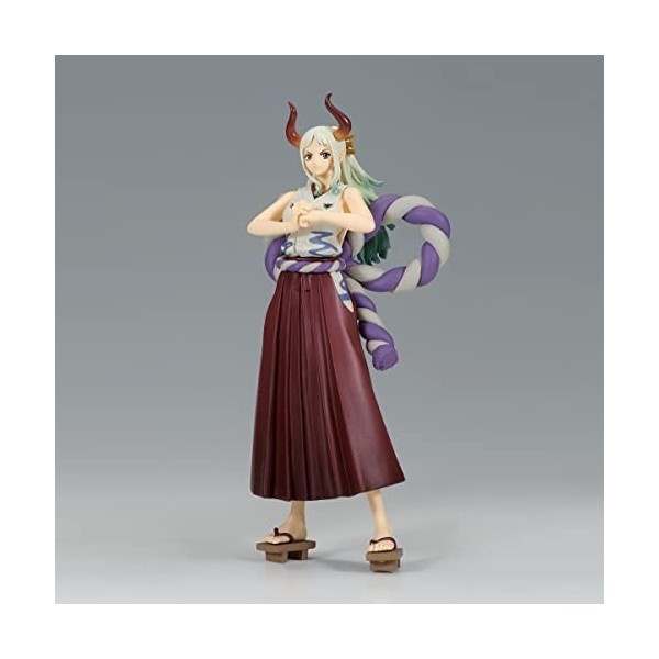 Banpresto Action Figure Yamato One Piece - Dxf The Grandline Series Wanokuni Vol.4 -Hauteur 18cm - BP18857 Multicolore