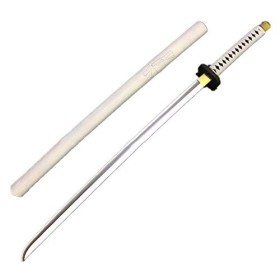 damdos Halloween Prop for Weapon Cosplay Sword Roronoaa Zoro PU Rubber Samuraiay Swords Birthdays Gifts White 