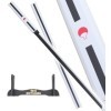 RKS Diffusion Katana Tout en Bois Lame en Bois Sasuke Epee Blanc Epee Kusanagi Sabre Cosplay Sasuke Katana + Presentoir en Bo