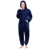 CityComfort Combinaison Pyjama Homme Grenouillere Homme Combi Pyjama Onesie Tout en Un Chaud en Polaire M-3XL Noir, M 