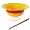 Ubephant One Piece Bol Ramen, Dessin Animé Bol Chapeau de Paille, Céramique Ramen Bowl 500ml, Bol à Soupe en Céramique Avec B