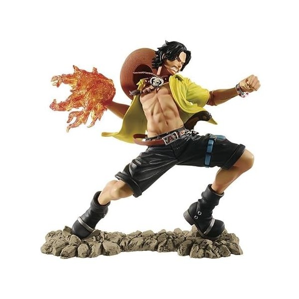 REOZIGN One Piece Figures, 15cm/5.9inch Luffy, Ace Anime Personnages Figure Decor Action Figure Statue Ornement PVC Collectio