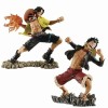 REOZIGN One Piece Figures, 15cm/5.9inch Luffy, Ace Anime Personnages Figure Decor Action Figure Statue Ornement PVC Collectio