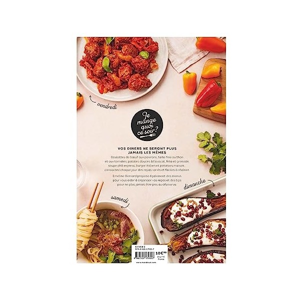 Je mange quoi ce soir ?