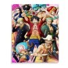 CREEV Peinture Diamant 5d Complet, One Piece Manga Kit Diamond Painting, Broderie Diamant Enfant, DIY Tableau de Perle de Dia