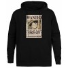 JINBETEE One Piece Luffy Wanted Pull À Capuche Noir Sweat À Capuche Unisexe