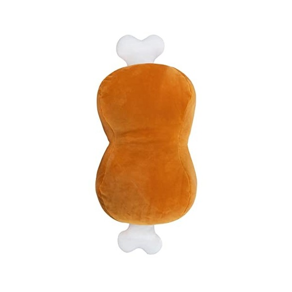 Roffatide Anime Une pièce Dinde Jambe en Peluche oreillers Luffy préféré Poulet Pilon Cadeaux danniversaire Doux Dos Coussin