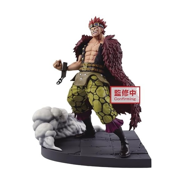 Banpresto One Piece - Eustass Kid - Figurine Log File Selection 15cm Taille Unique