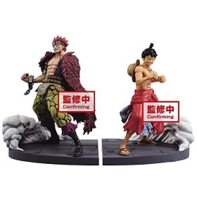 Banpresto One Piece - Eustass Kid - Figurine Log File Selection 15cm Taille Unique