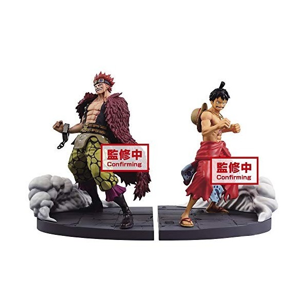 Banpresto One Piece - Eustass Kid - Figurine Log File Selection 15cm Taille Unique