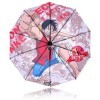 Roffatide Anime One Piece Parapluie 8/10 RIBS Luffy 41.3 Parapluie à Ouverture Automatique Parapluie de Voyage Compact et P