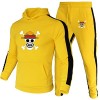 Mode Luffy Sweat À Capuche Anime One Piece Survêtement Hommes À Manches Longues Pull + Pantalon De Jogging 2pcs Ensembles Fit