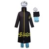 Alleyon Trafalgar Law Robe Cosplay Anime Deguisement Law Costume Cape M