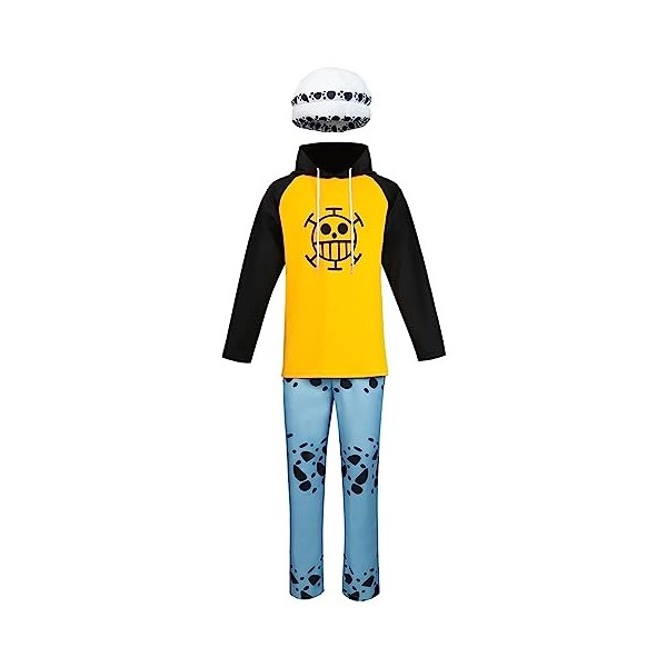 Alleyon Trafalgar Law Robe Cosplay Anime Deguisement Law Costume Cape M