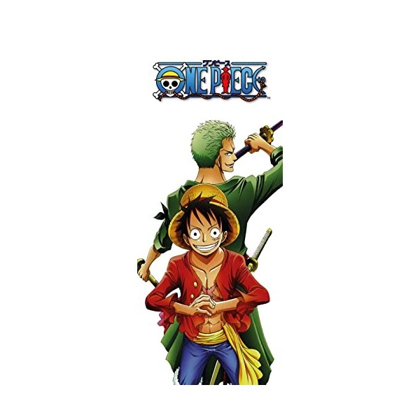 Stickers One piece - Papier peint - Autocollant de décoration pour porte - Poster Adhésif - One Piece - Paysage - 83 x 205 cm