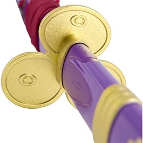 AMONT - Réplique de Katana Japonais en Bambou - Modèle Enma Zoro Lilas en Bois - Série One Piece - 107 Cm