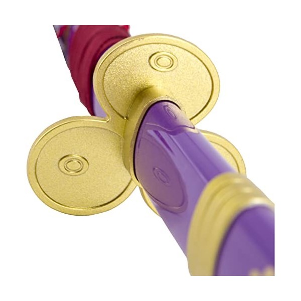 AMONT - Réplique de Katana Japonais en Bambou - Modèle Enma Zoro Lilas en Bois - Série One Piece - 107 Cm