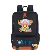 Roffatide Anime One Piece Tony Tony Chopper Sac à Dos pour Ordinateur Portable sadapte à 15.6 College Bookbag Cartable Co