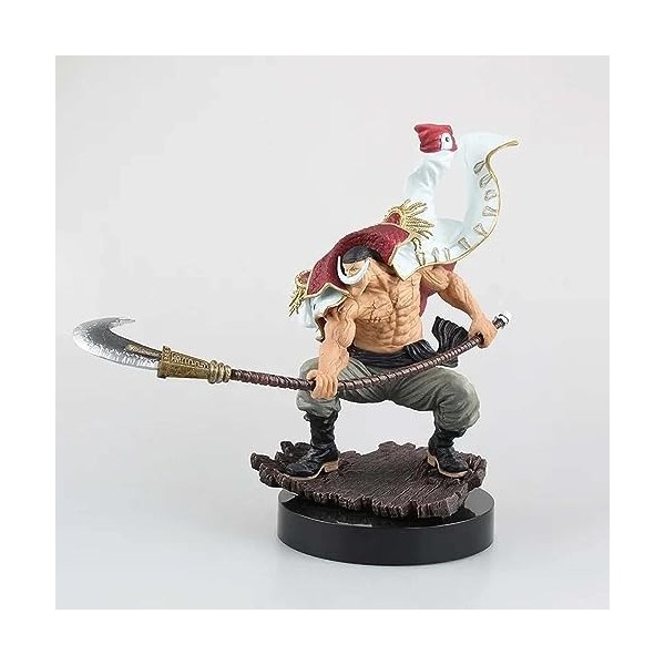 ROMOZ One Piece Chiffres Barbe Blanche Edward Newgate Anime Figur Figure Statue Anime Cartoon Figur Charakter Modell Ornement