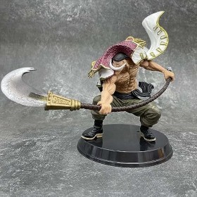 ROMOZ One Piece Chiffres Barbe Blanche Edward Newgate Anime Figur Figure Statue Anime Cartoon Figur Charakter Modell Ornement