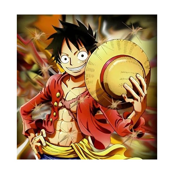 GUANGFAN Puzzle 1000 Pièces Animé One Piece Monkey D.Luffy-8261 Puzzle Gradient Difficile Et Défi Jouet Éducatif De Soulageme