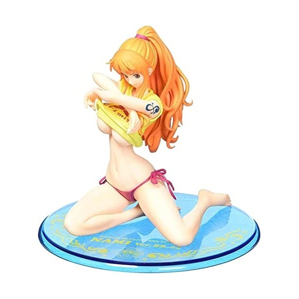 Figurines daction One Piece Portrait de pirates : vêtements jaunes baignant beautés Nami Ver.Bb Actions Figures pour adorabl