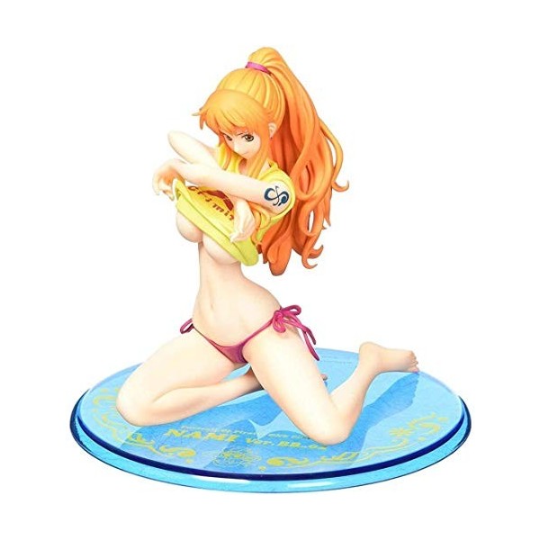 Figurines daction One Piece Portrait de pirates : vêtements jaunes baignant beautés Nami Ver.Bb Actions Figures pour adorabl