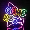 SIGNSHIP Game Room Neon Light LED, Enseigne au néon Cool alimentée par USB Art Décoration Murale pour Salle de Jeux Salon Bar